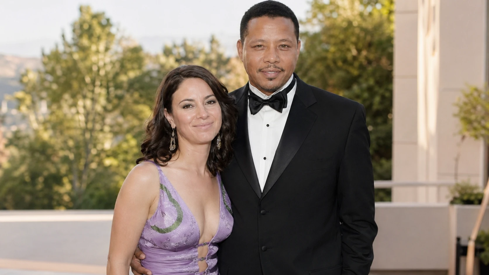 Marriage to Terrence Howard - lori mccommas