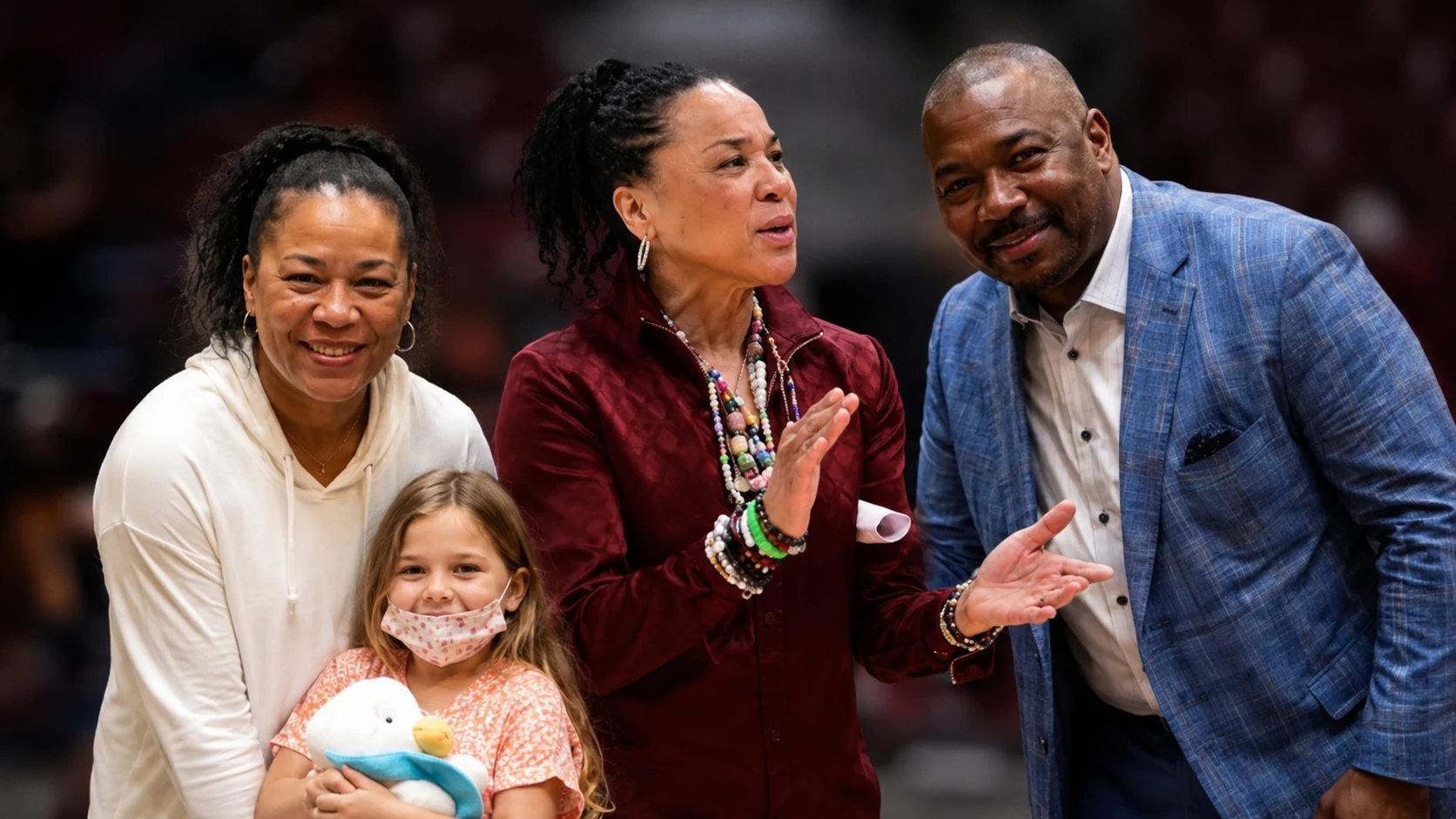 A Coaching Life: Temple to South Carolina - dawn staley son